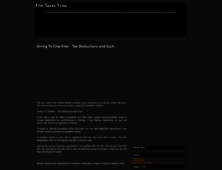 file-taxes-free.blogspot.com screenshot