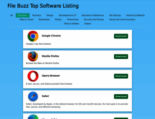 filebuzz.com screenshot