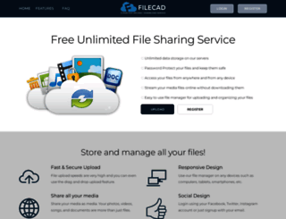 filecad.com screenshot