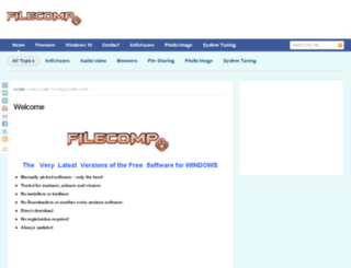 filecomp.com screenshot