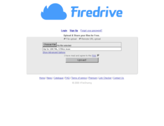 filedrive.pw screenshot