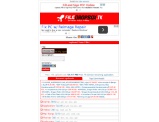 filedropbox.tk screenshot