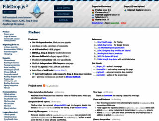 filedropjs.org screenshot