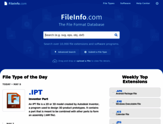 fileinfo.com screenshot