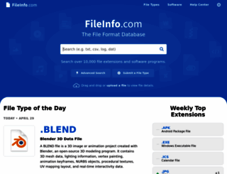 fileinfo.net screenshot