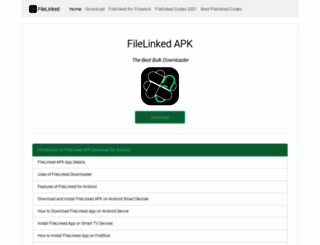 filelinkedapks.com screenshot