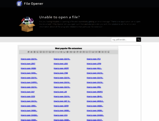 fileopener.org screenshot
