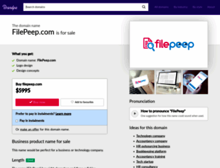 filepeep.com screenshot