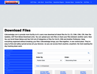 files.caknowledge.com screenshot