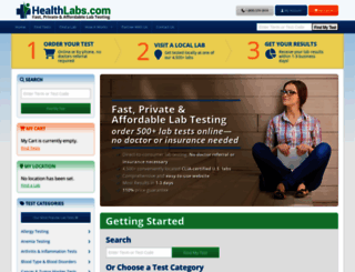 files.healthlabs.com screenshot