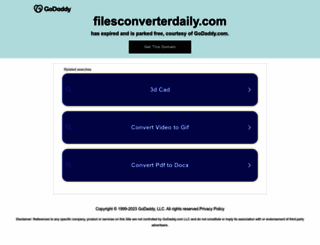filesconverterdaily.com screenshot