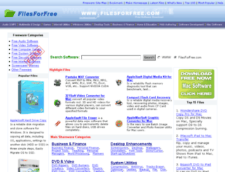 filesforfree.com screenshot