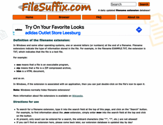 filesuffix.com screenshot