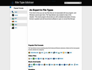 filetypeadvisor.com screenshot