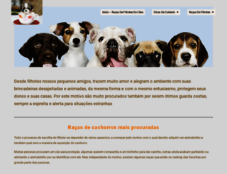 filhotesdecachorros.com.br screenshot