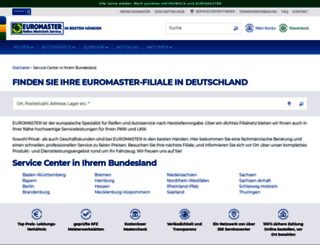 filiale.euromaster.de screenshot