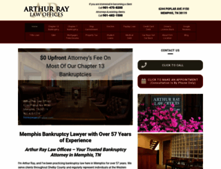 filingbankruptcymemphis.com screenshot