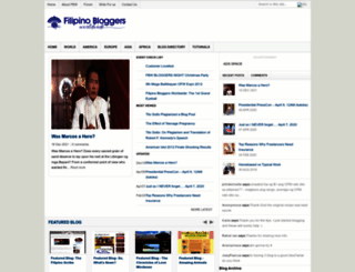 filipinobloggersworldwide.com screenshot