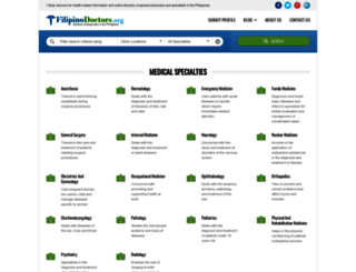 filipinodoctors.org screenshot