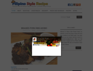 filipinostylerecipe.com screenshot