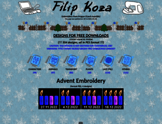 filipkoza.cz screenshot