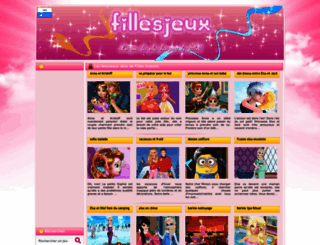 fillesjeux.com screenshot