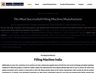 fillingmachineindia.com screenshot