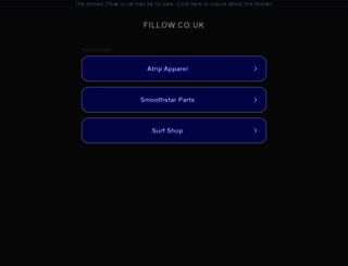 fillow.co.uk screenshot