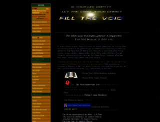 fillthevoid.org screenshot
