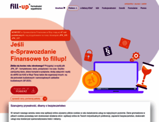 fillup.pl screenshot