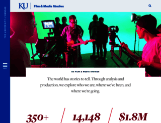 film.ku.edu screenshot