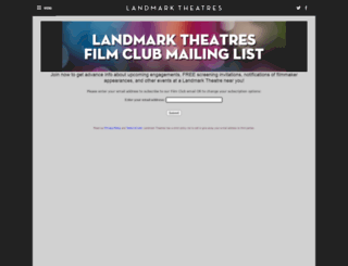 filmclub.landmarktheatres.com screenshot