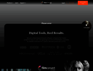 filmconvert.com screenshot