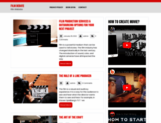 filmdebate.co.uk screenshot