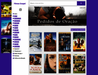 filmesgospel.com screenshot