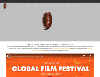 filmfestival.wm.edu screenshot