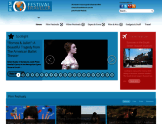 filmfestivaltraveler.com screenshot
