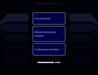 filmingforliberation.com screenshot