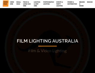 filmlighting.com.au screenshot