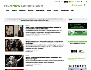 filmneweurope.com screenshot