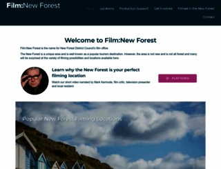 filmnewforest.com screenshot
