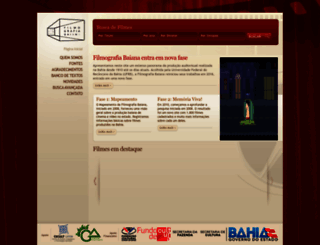filmografiabaiana.com.br screenshot