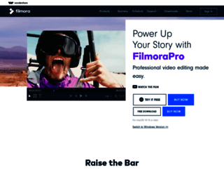 filmorapro.com screenshot