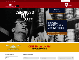 filmoteca.unam.mx screenshot