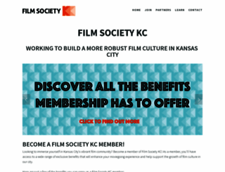 filmsocietykc.com screenshot