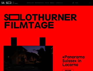 filmtage-solothurn.ch screenshot
