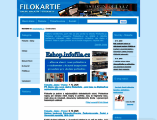 filokartie.cz screenshot