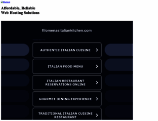 filomenasitaliankitchen.com screenshot