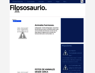 filososaurio.blogspot.com screenshot
