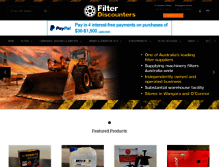filterdiscounters.com.au screenshot